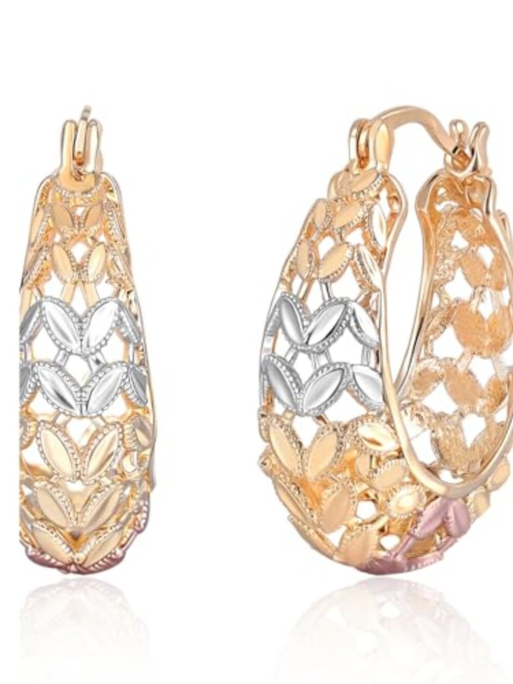 New‎ - Gold/Silver Hoop Earrings For Women Trendy